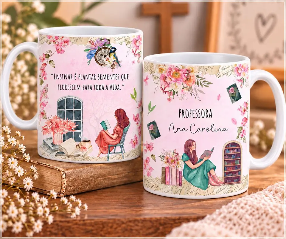 Sublimação - Caneca Dia dos Professores 02 1