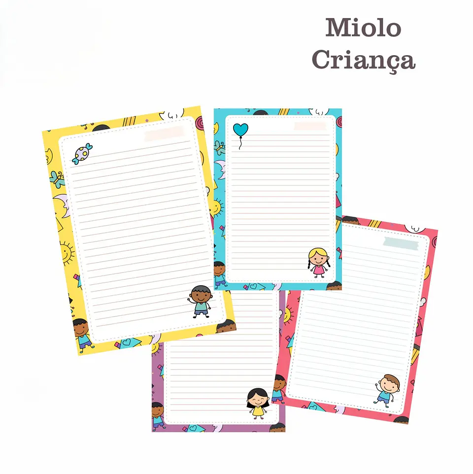 Encadernação - Miolo Dia das Crianças 1