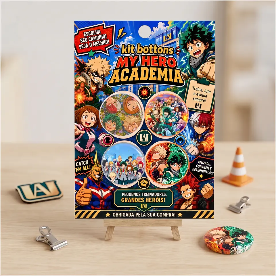 Arquivo de Corte Bottons My Hero Academia 57 1