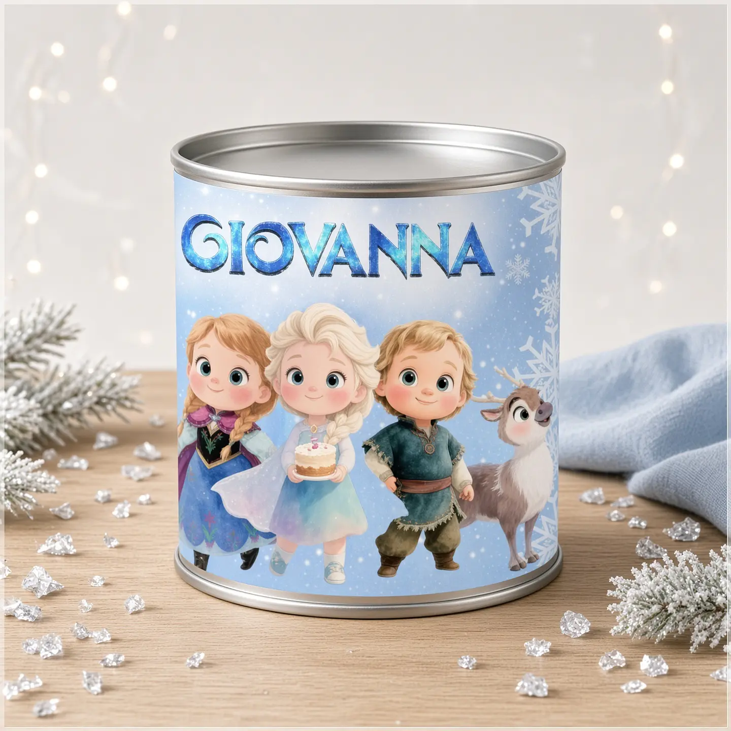 Arquivo de Corte - Tubolata Frozen Cute 1