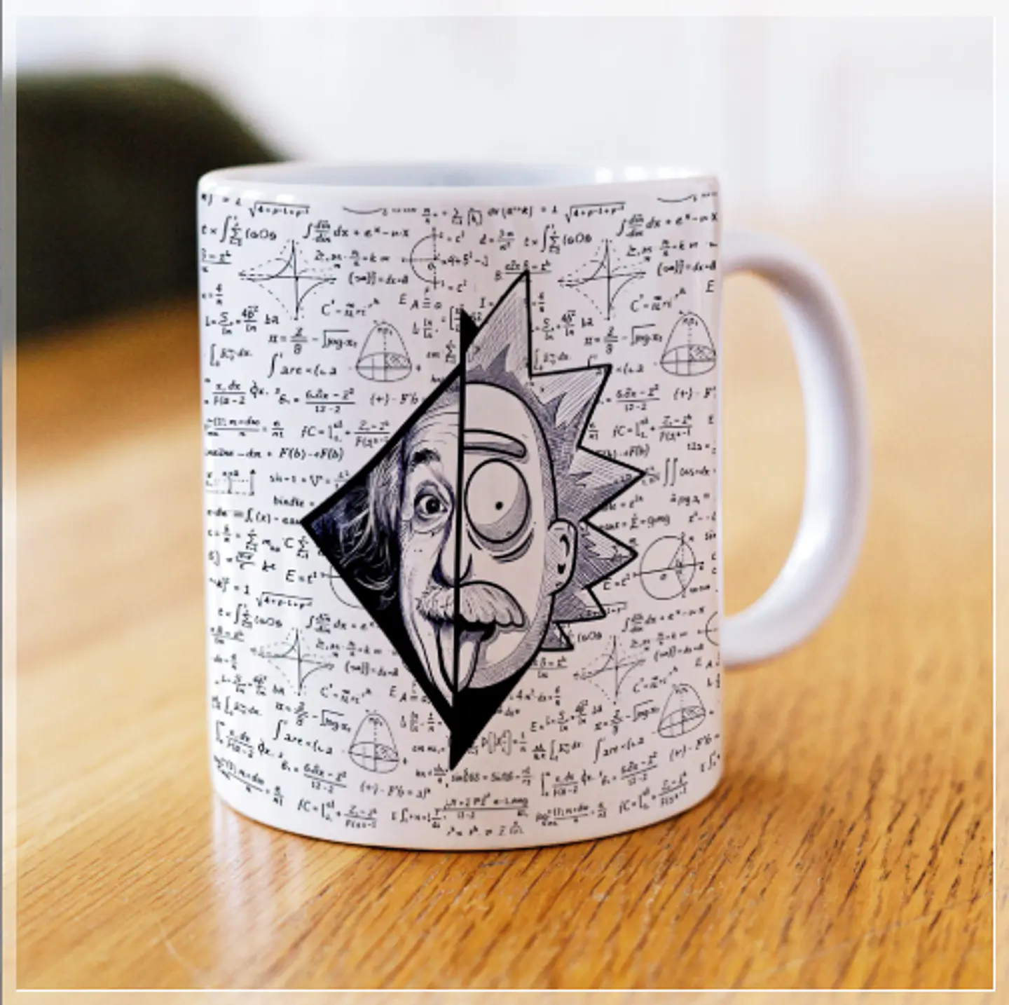 Sublimação - Arte Digital Dia dos Professores Rick & Morty 1