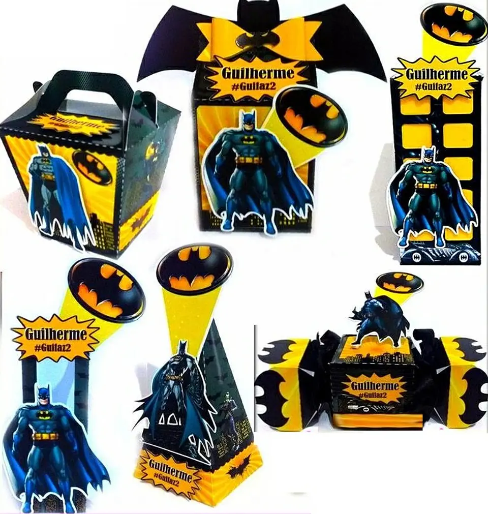 Arquivo de Corte Kit Festa Batman 29 1