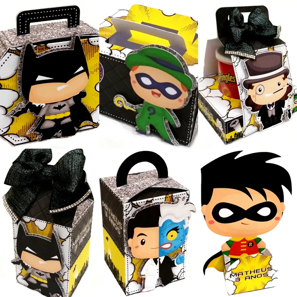 Arquivo de Corte Kit Festa Batman 19 1