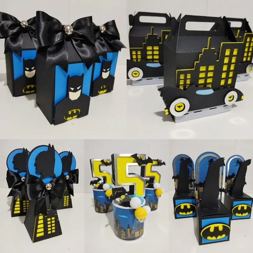 Arquivo de Corte Kit Festa Batman 17 1