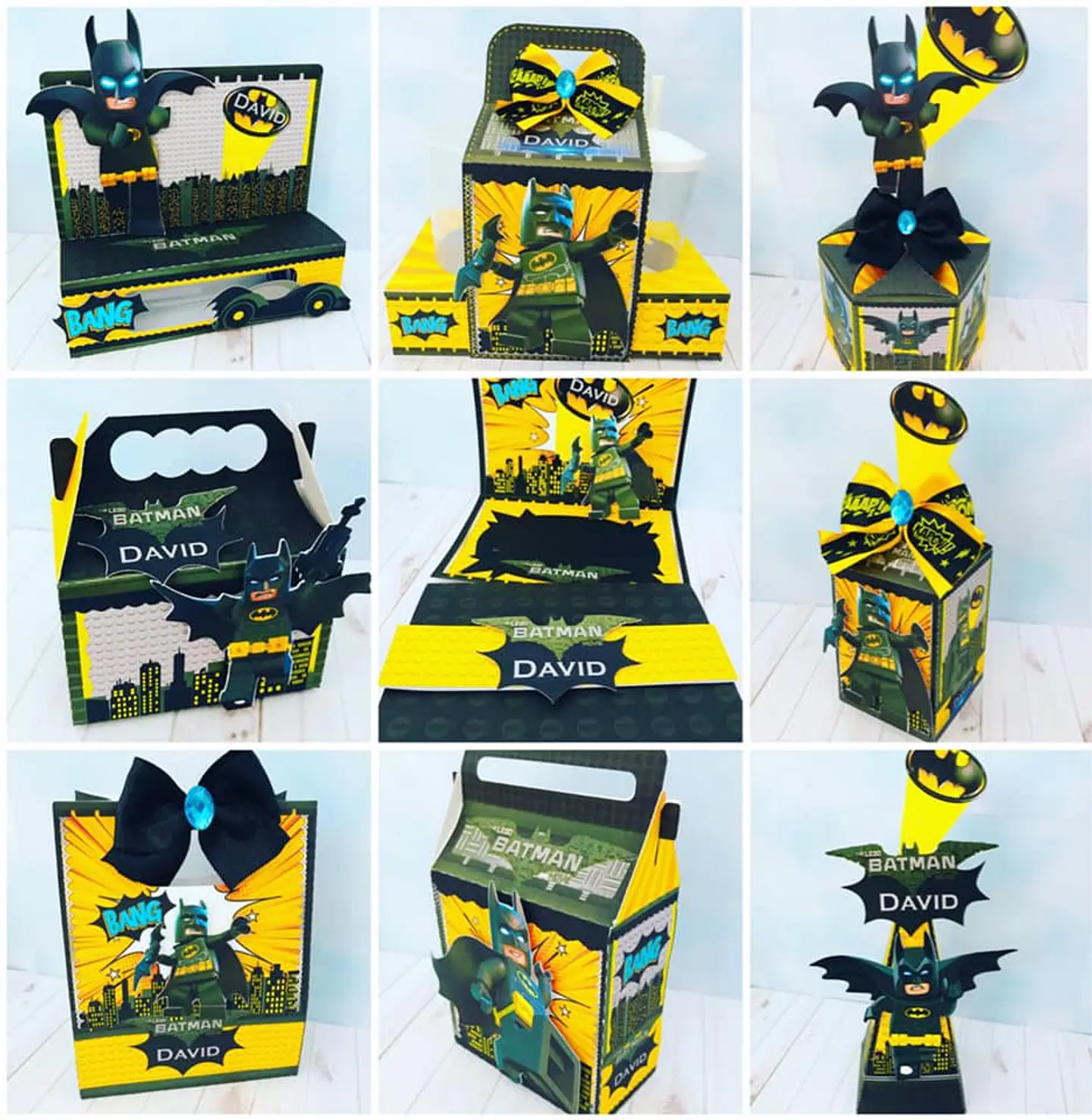 Arquivo de Corte Kit Festa Batman 16 1