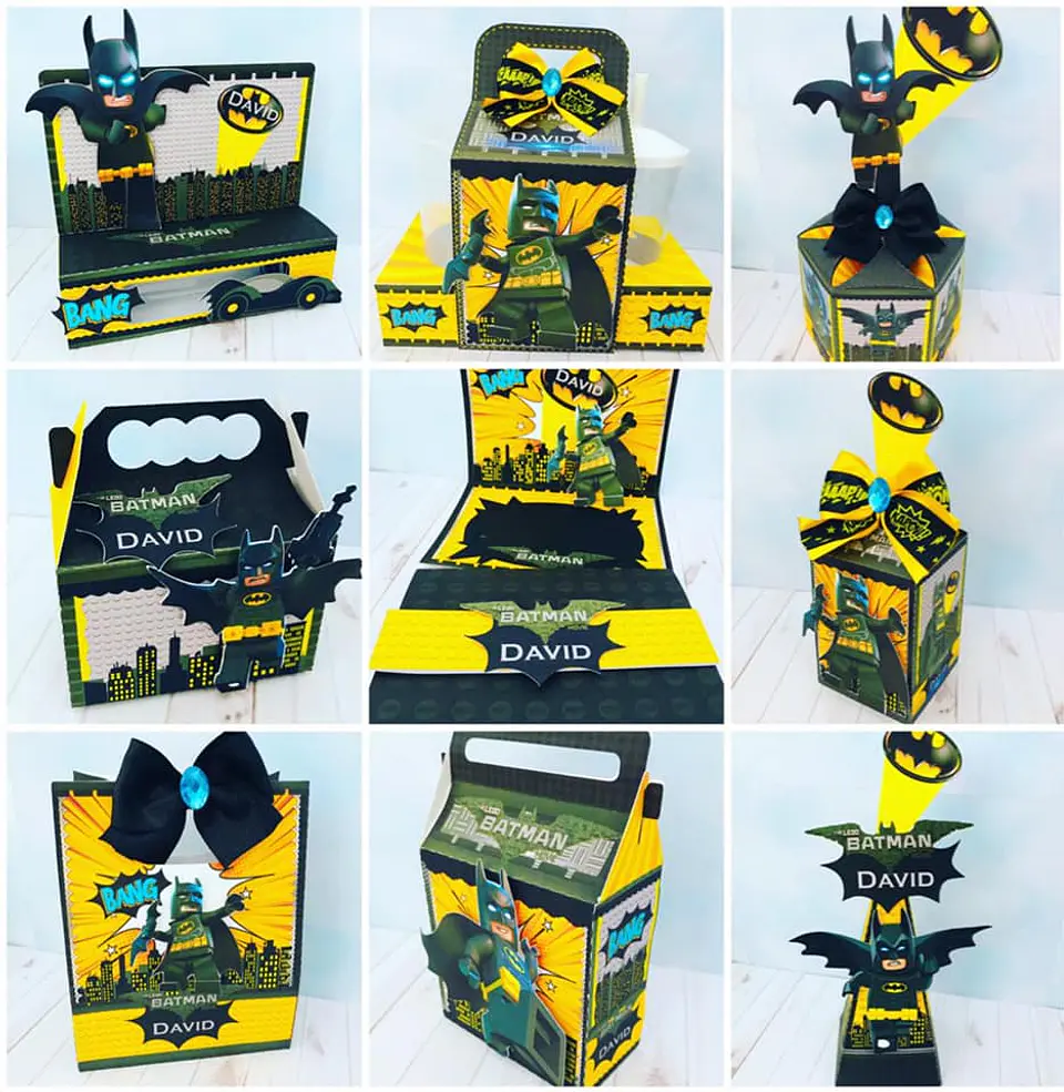 Arquivo de Corte Kit Festa Batman 16 1