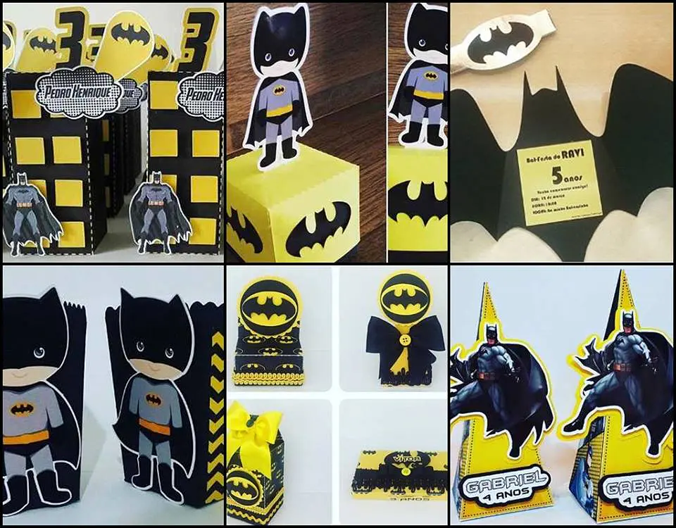 Arquivo de Corte Kit Festa Batman 11 1