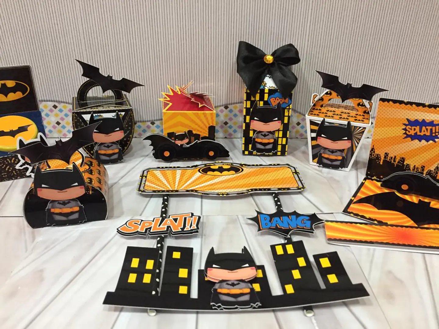 Arquivo de Corte Kit Festa Batman 5 1