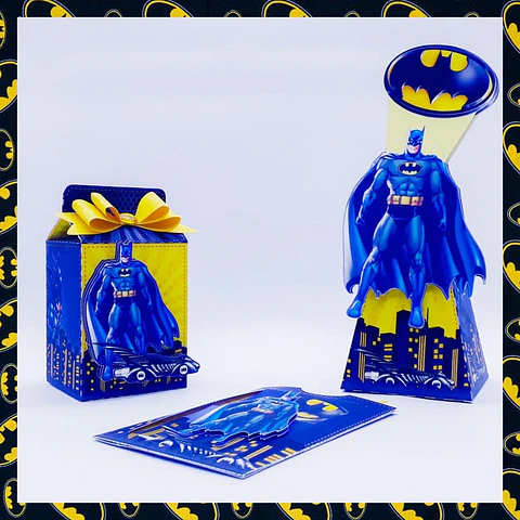 Arquivo de Corte Kit Festa Batman 3