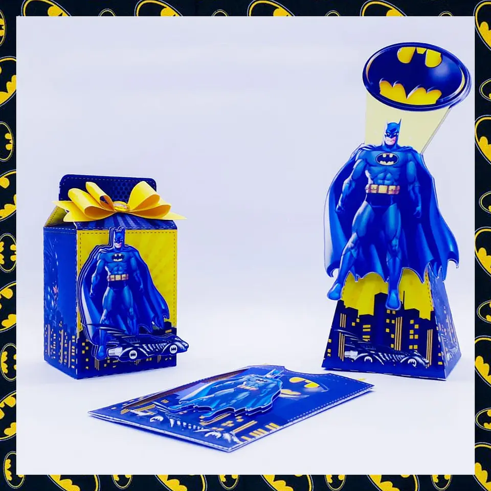 Arquivo de Corte Kit Festa Batman 3 1
