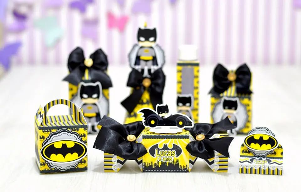 Arquivo de Corte Kit Festa Batman 2 1