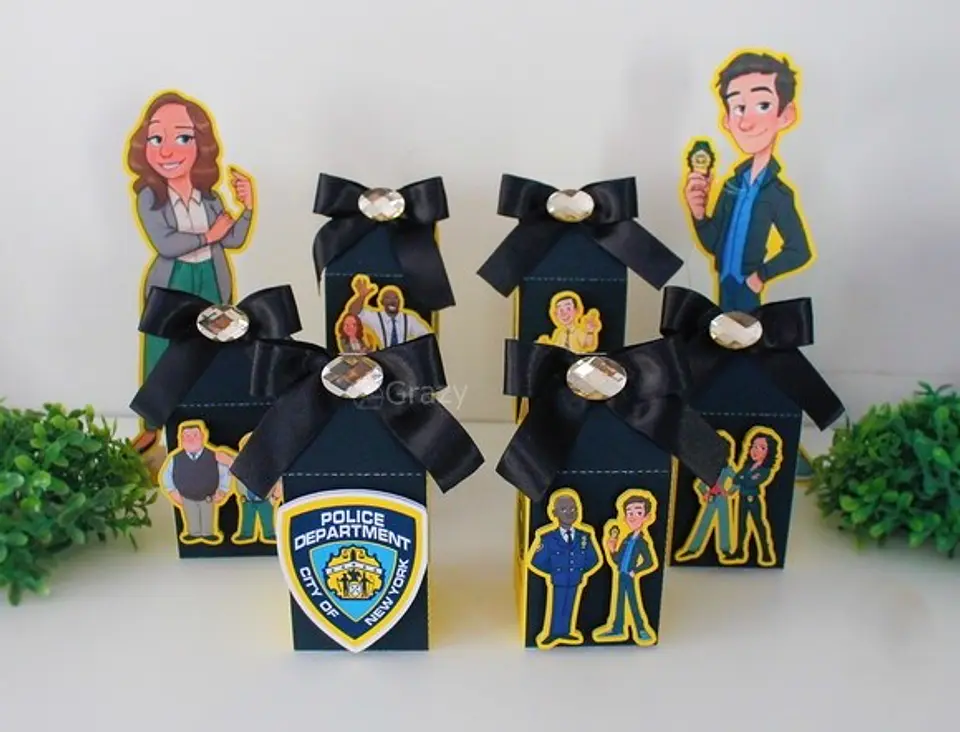 Arquivo de Corte Kit Festa Brooklyn 99 1 1