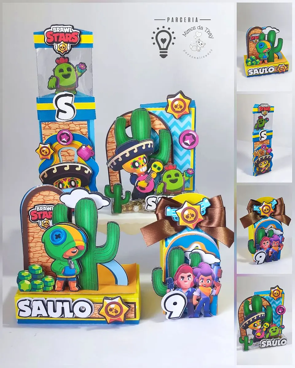 Arquivo de Corte Kit Festa Brawl Stars 5 1