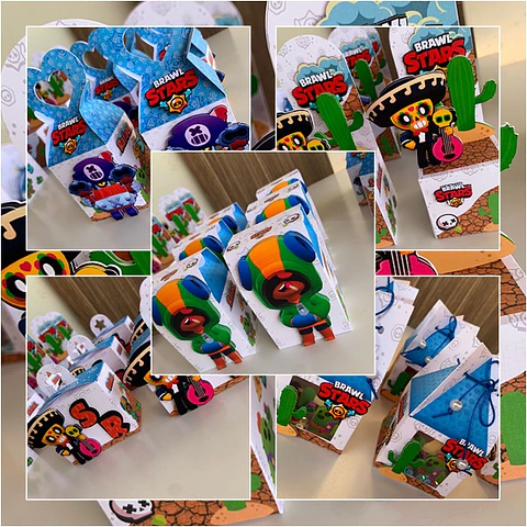 Arquivo de Corte Kit Festa Brawl Stars 1
