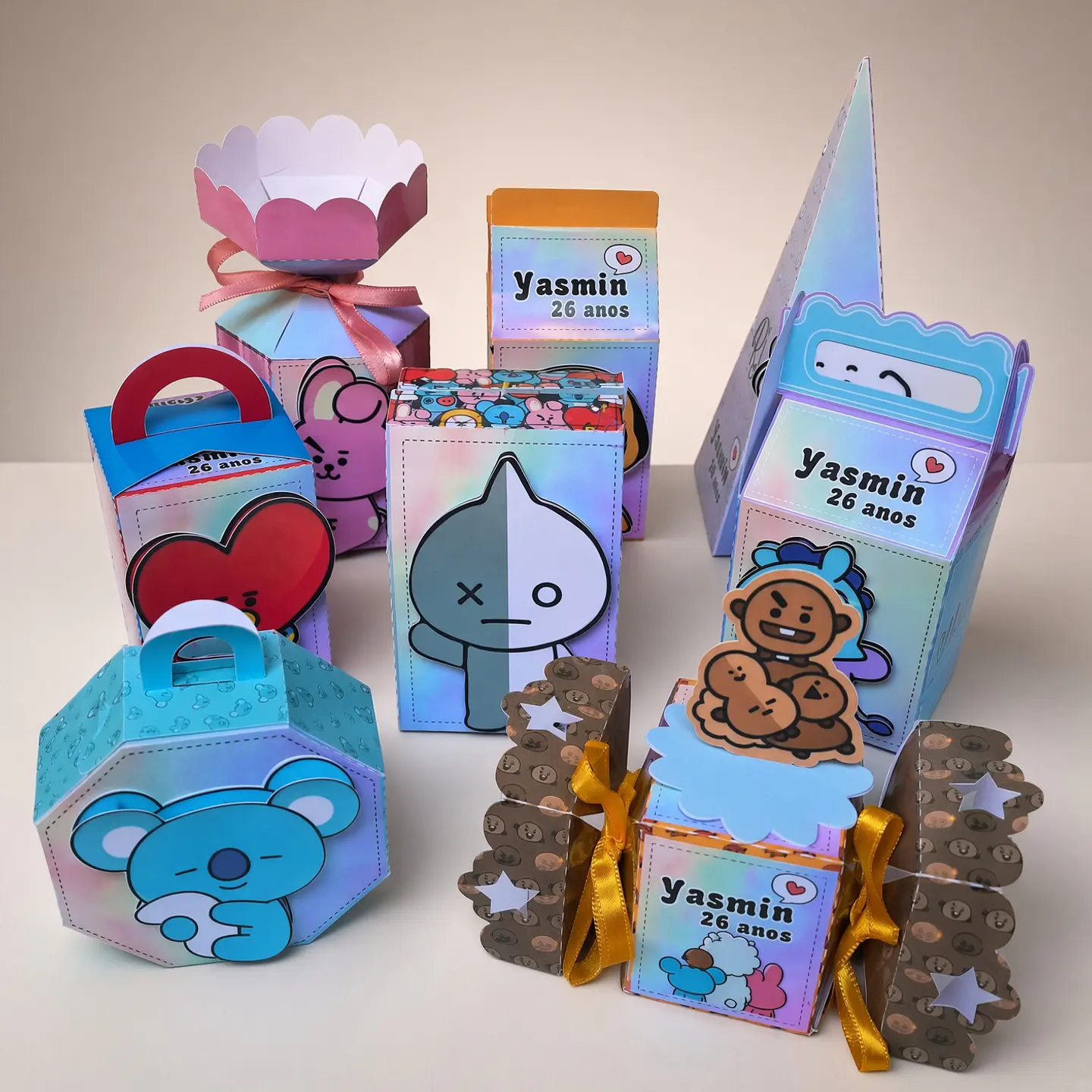 Arquivo de Corte Kit Festa BTS Bt21 1 1