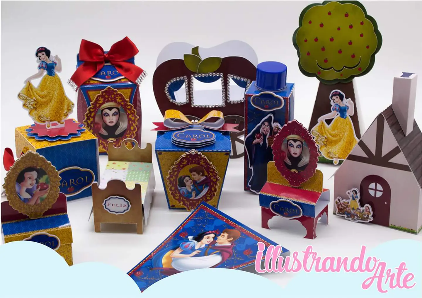 Arquivo de Corte Kit Festa Branca de Neve 39 1