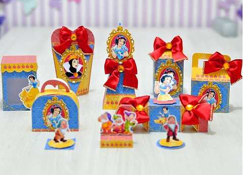 Arquivo de Corte Kit Festa Branca de Neve 2