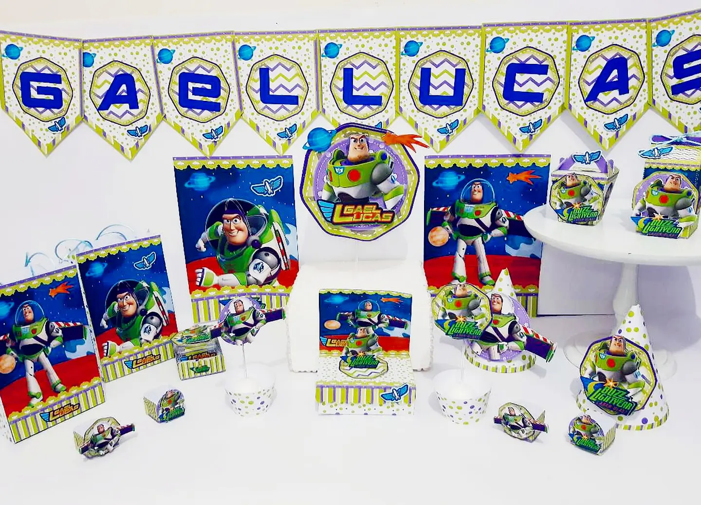 Arquivo de Corte Kit Festa Buzz Lightyear 1 1