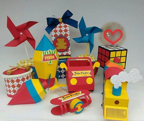 Arquivo de Corte Kit Festa Brinquedos 38