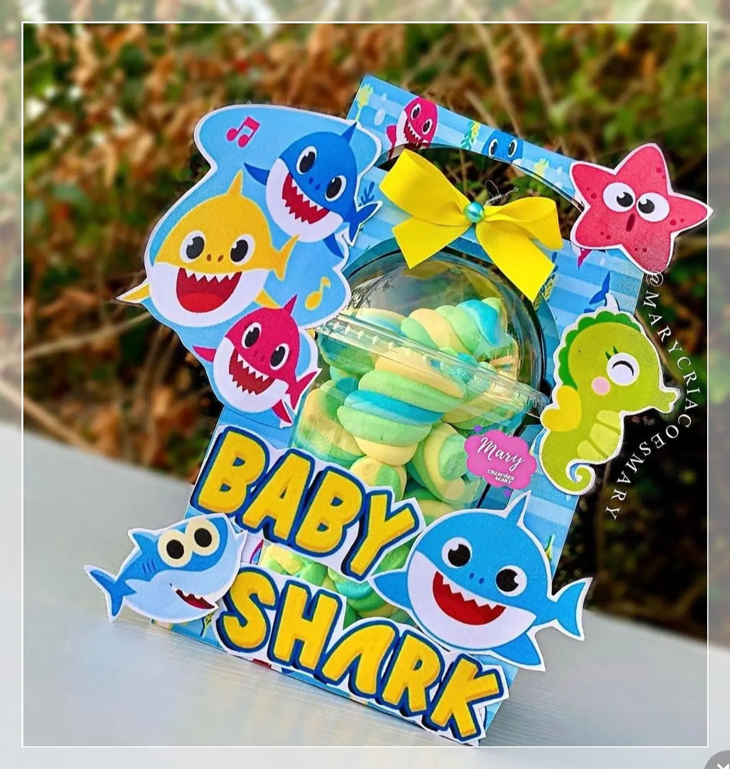 Arquivo de Corte Caneca-Copo Baby Shark Dia das Crianças 2 1