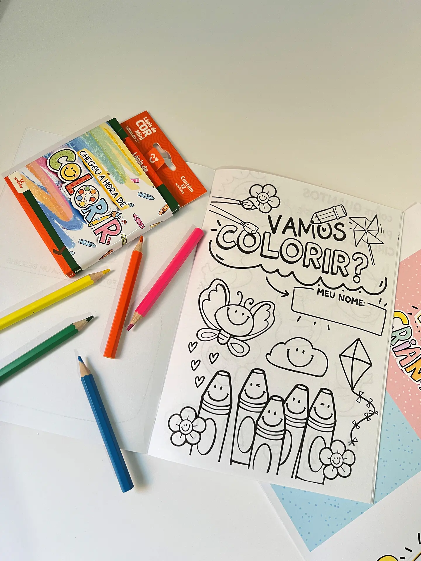 Arquivo de Corte Cx Diversão - Colorir Kit Colorir Dia das Crianças 1 1