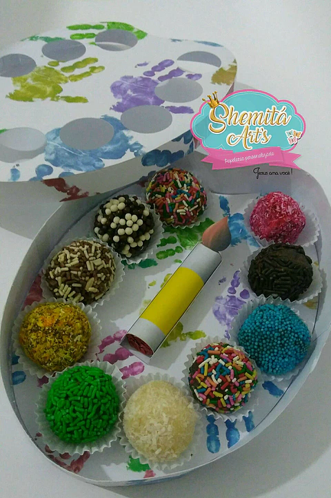Arquivo de Corte Cx Doces Aquarela doces Dia das Crianças 1