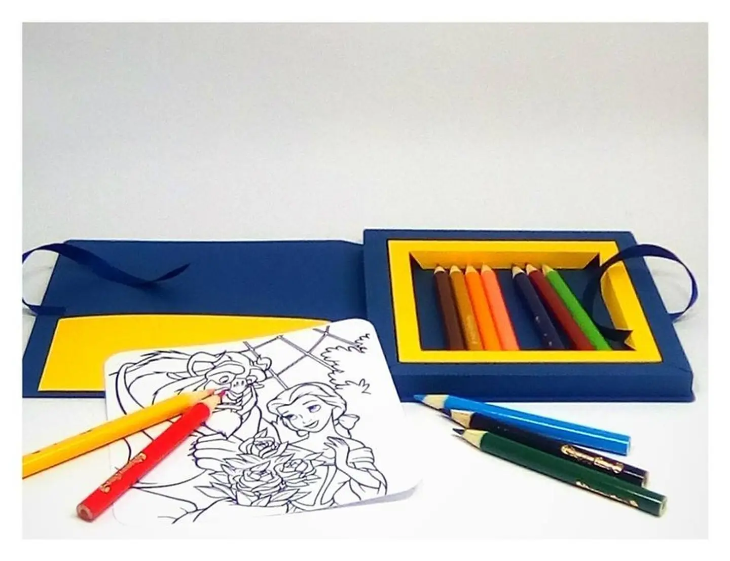 Arquivo de Corte Cx Diversão - Colorir Caixa Kit Colorir Dia das Crianças 1 1