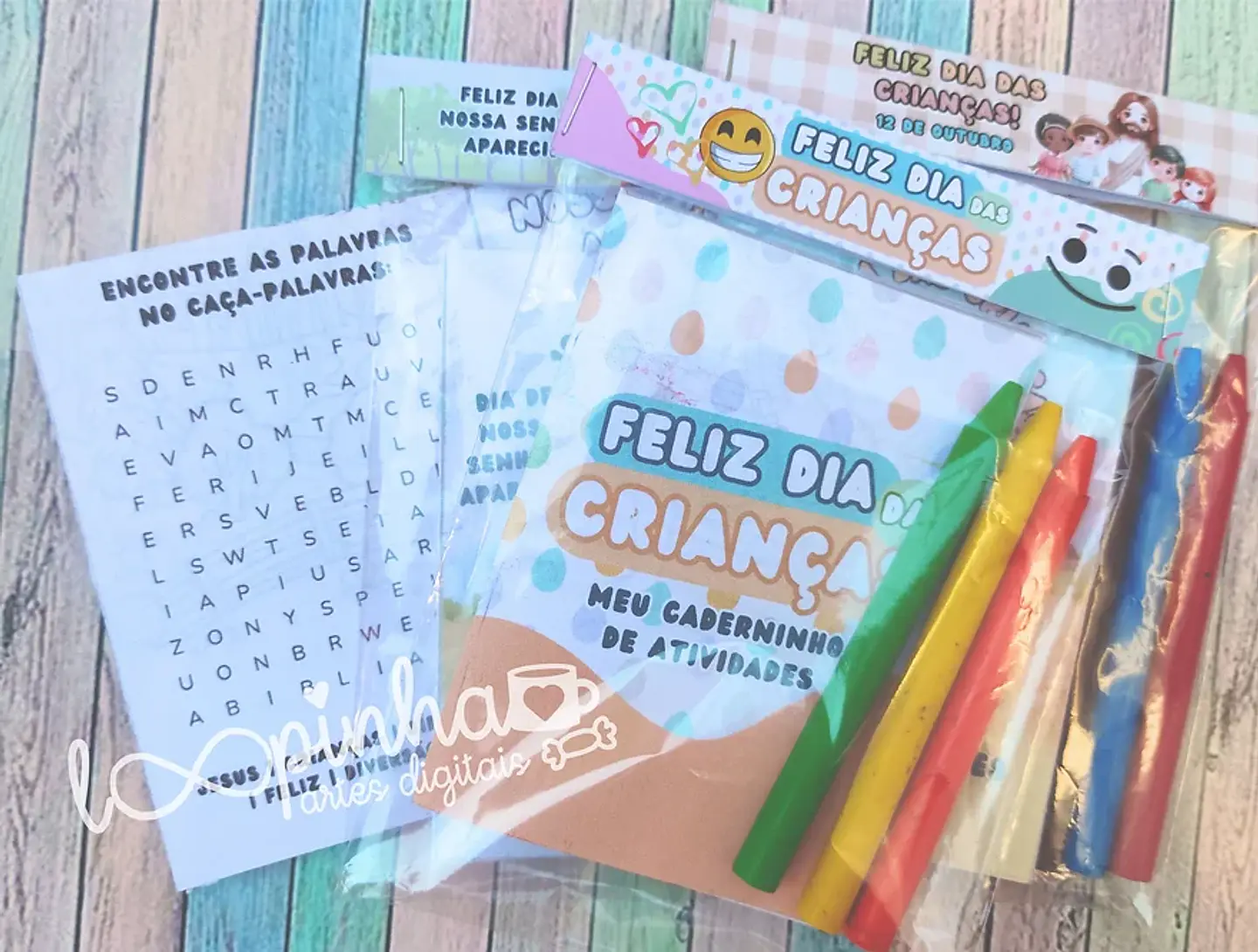 Arquivo de Corte Livrinho de Atividades Dia das Crianças 2 1