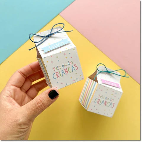 Arquivo de Corte Chocolates Caixa Porta Bombom Dia das Crianças 10