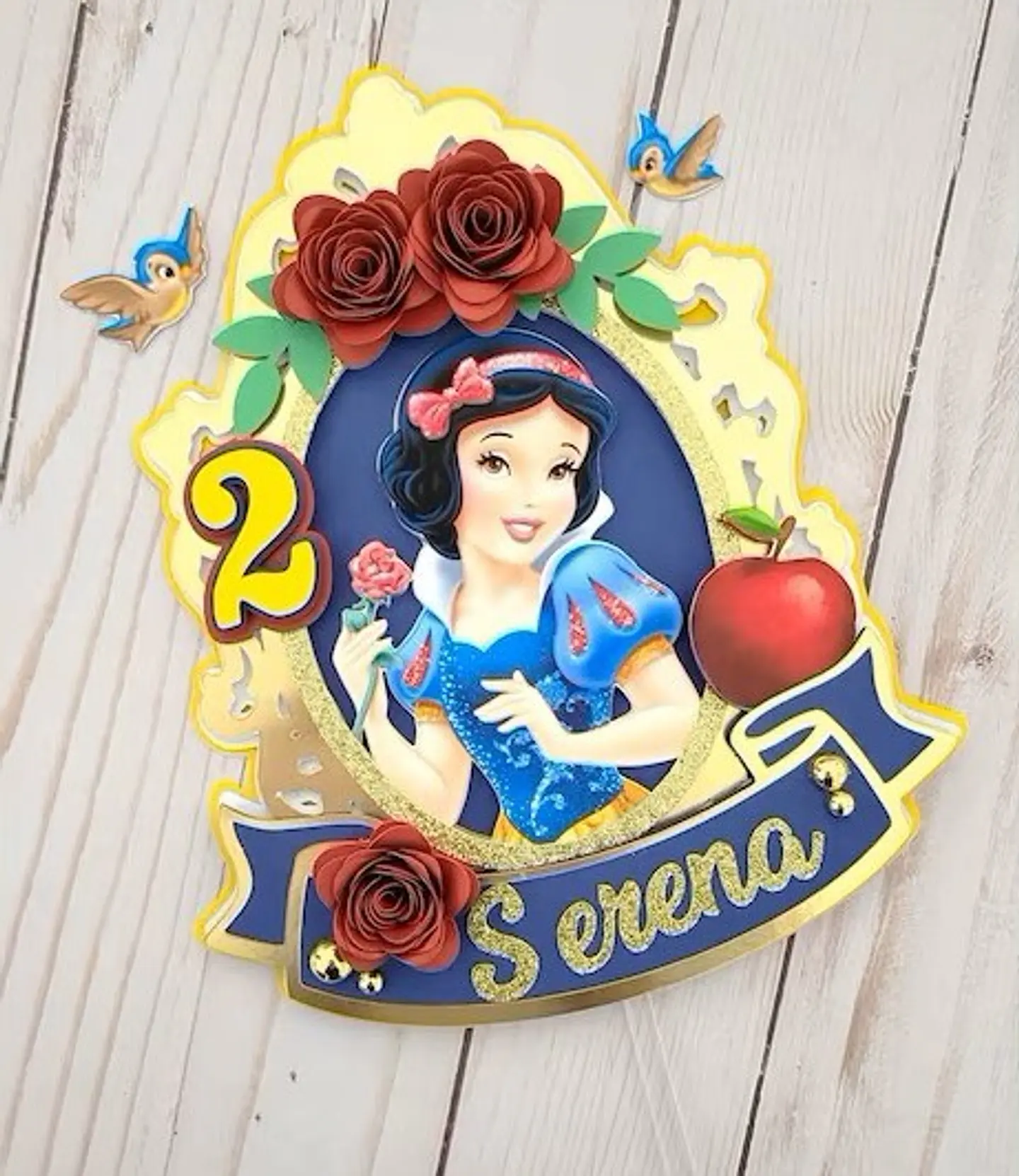 Arquivo de Corte Topo de Bolo Branca de Neve 20 1