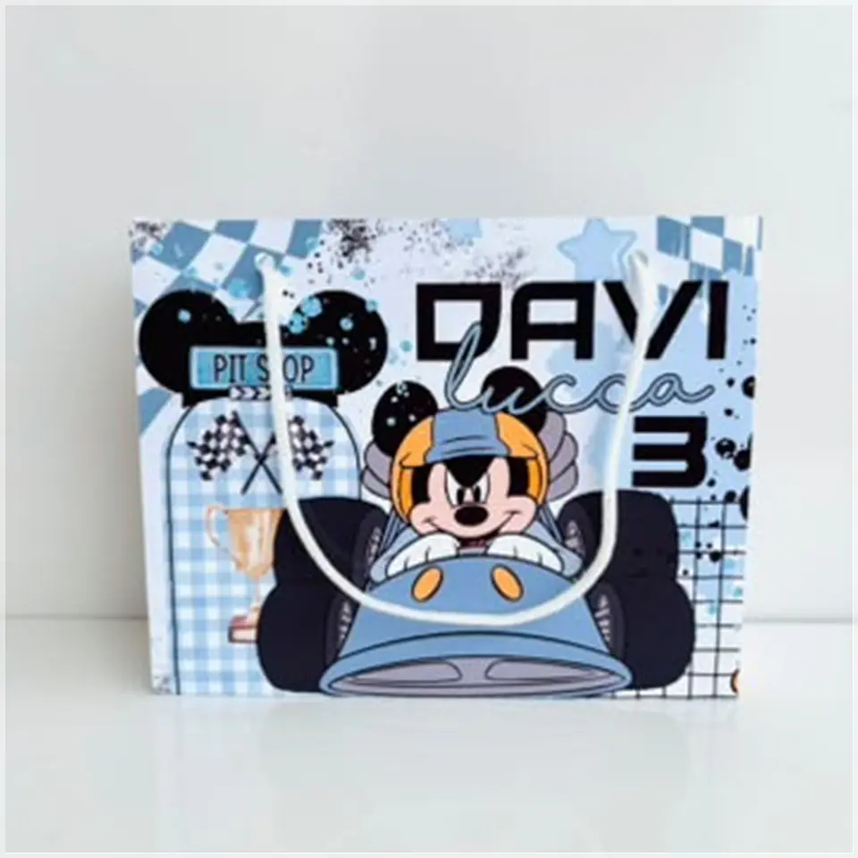 Arquivo de Corte Sacolinha Mickey Kart Corrida 106 1