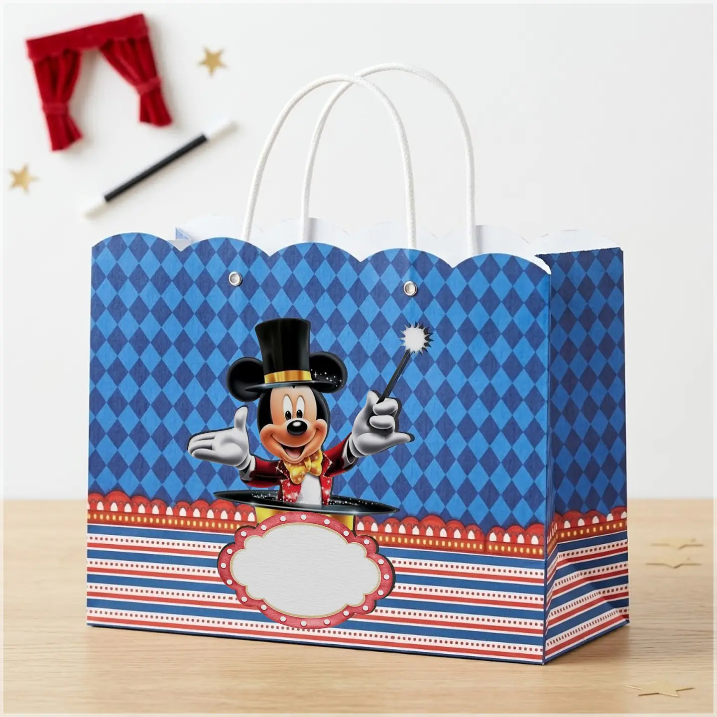 Arquivo de Corte Sacolinha Circo do Mickey 19 1
