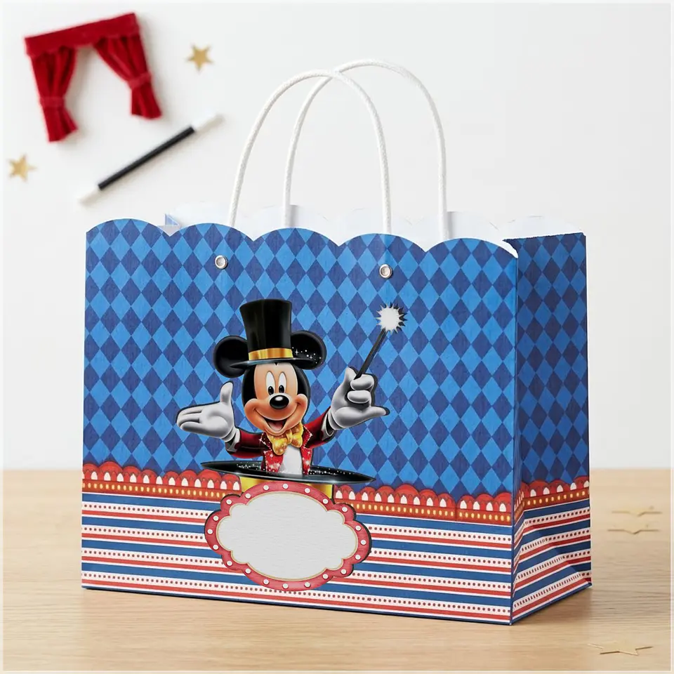 Arquivo de Corte Sacolinha Circo do Mickey 19 1