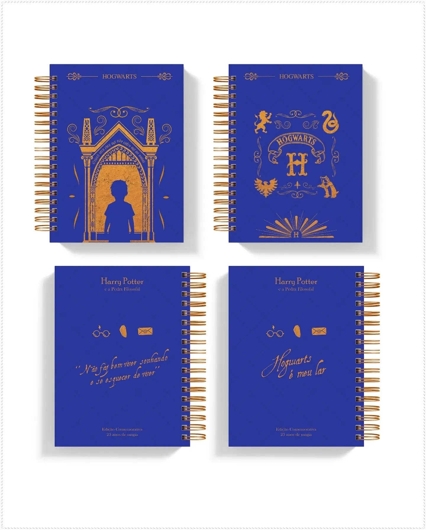 Encadernação - Agendas Planners Harry Potter Bem Vindo ao Lar 1