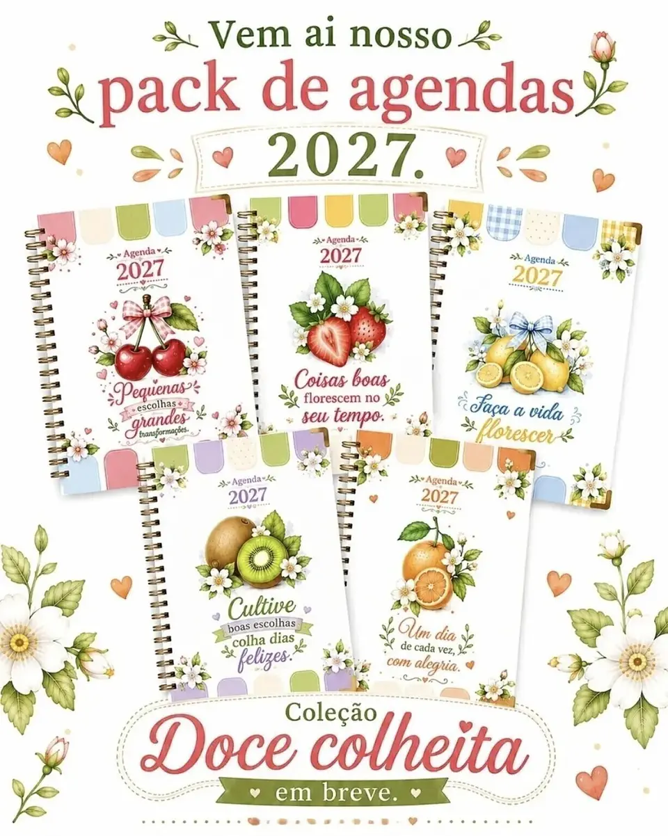 Encadernação - Agenda Doce Colheita 27 1