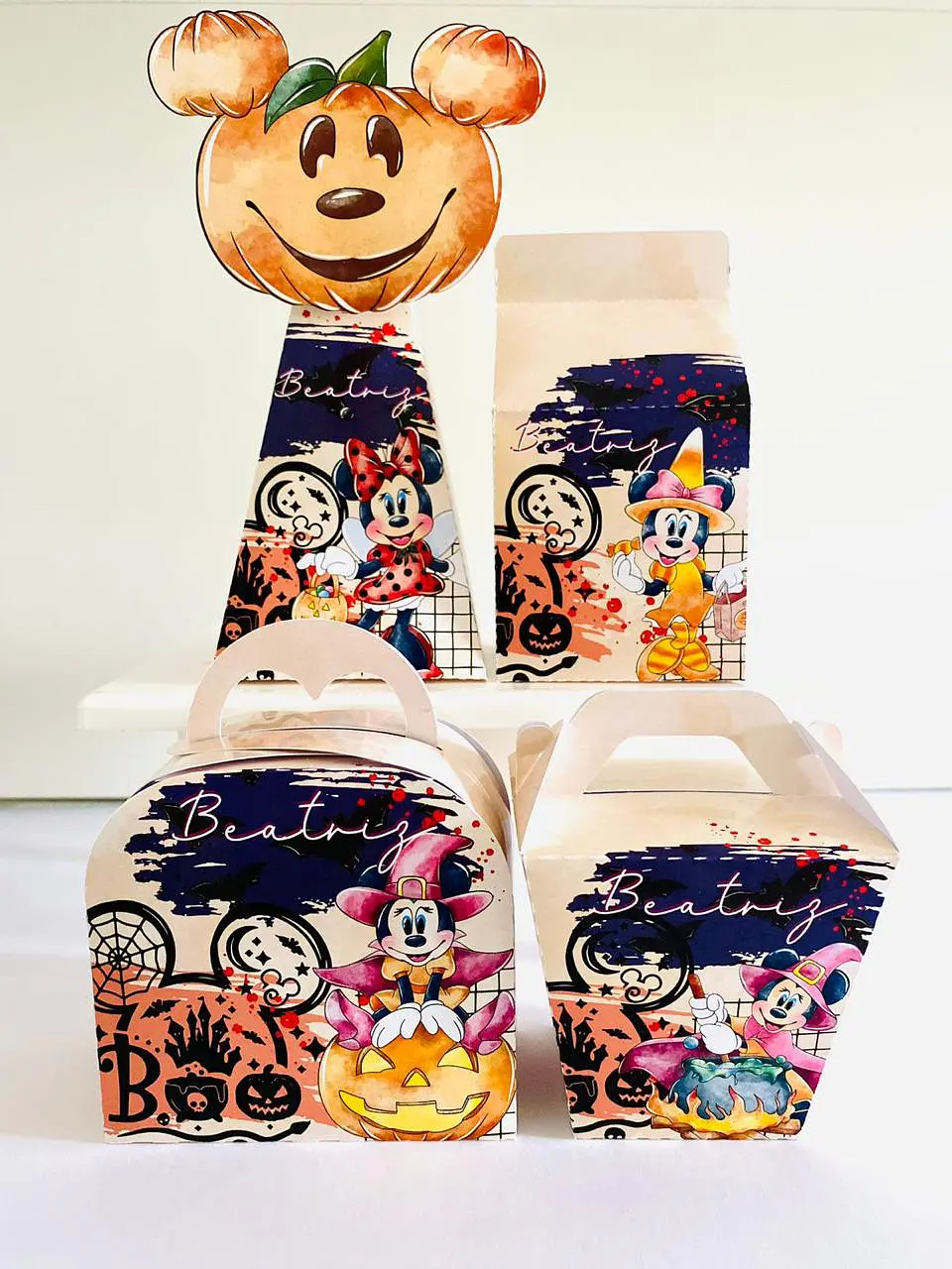 Arquivo de Corte Kit Combo Minnie Halloween 1 1