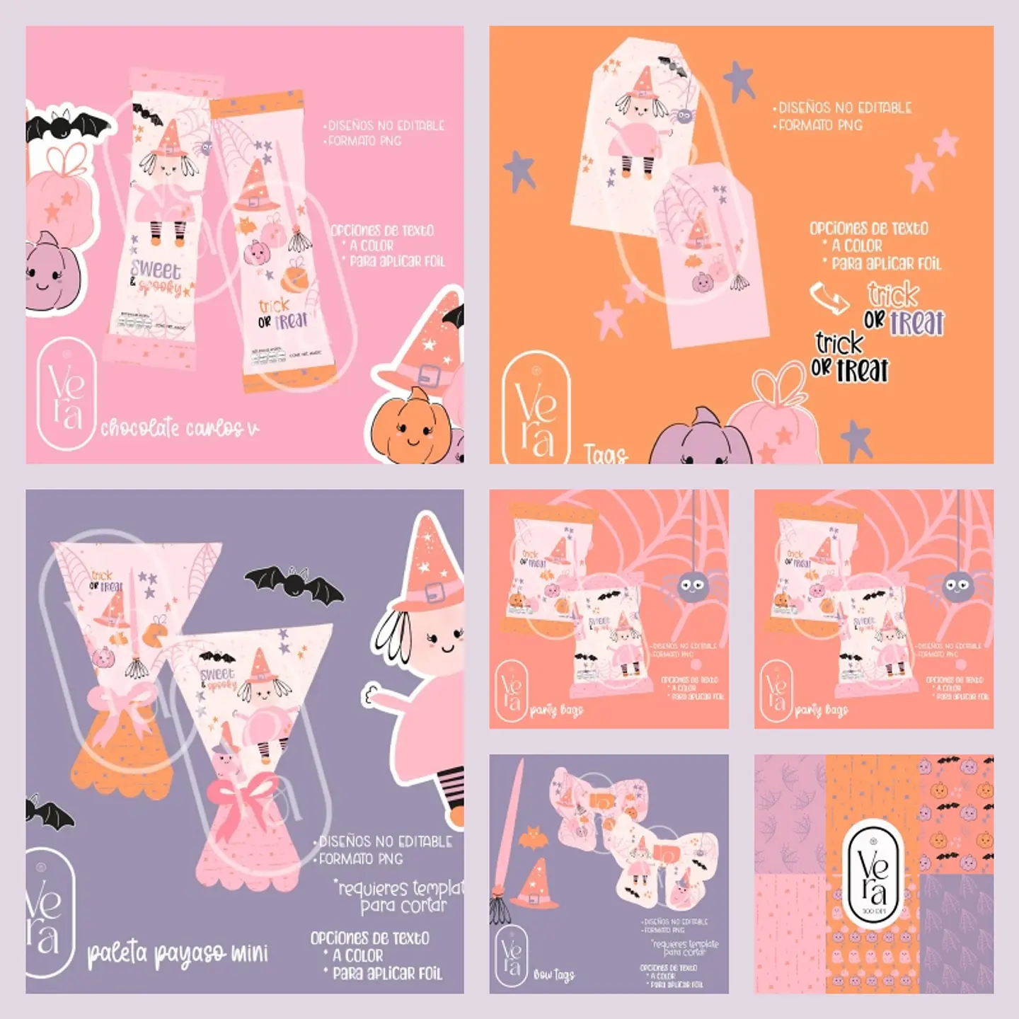 Arquivo de Corte Kit Combo Doces ou Travessuras Halloween 1 1