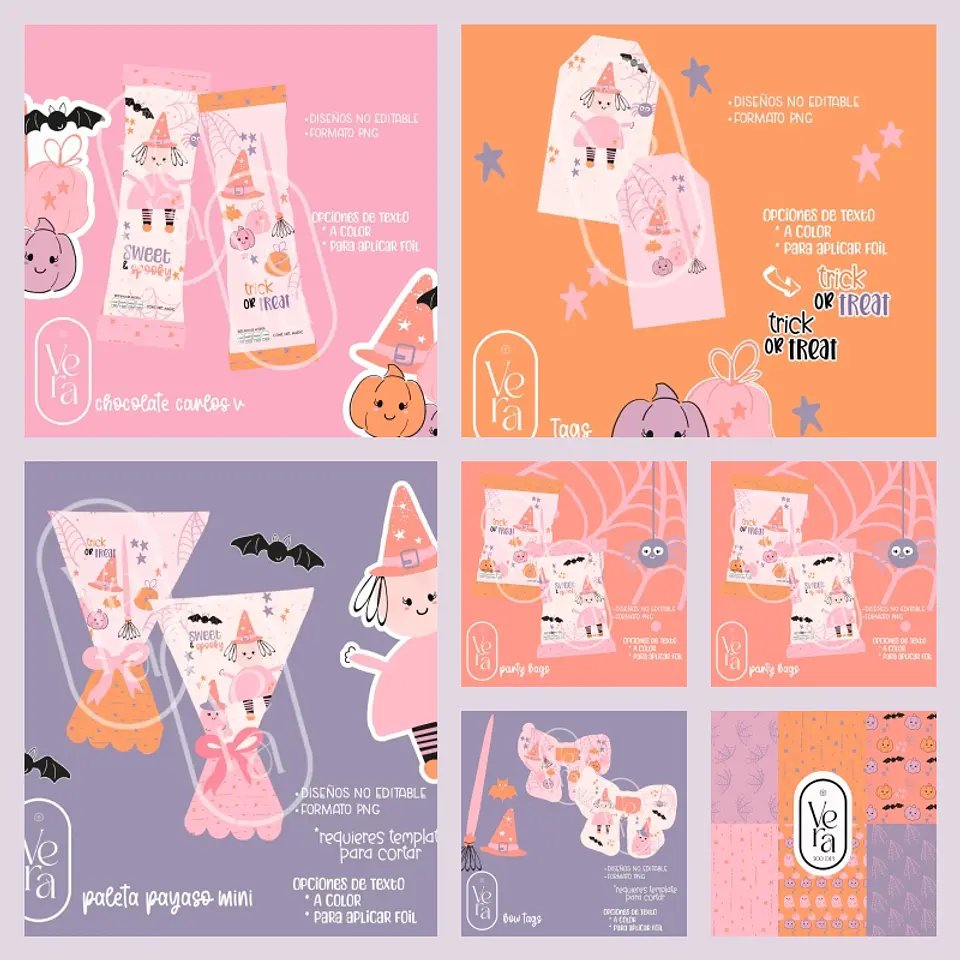 Arquivo de Corte Kit Combo Doces ou Travessuras Halloween 1 1