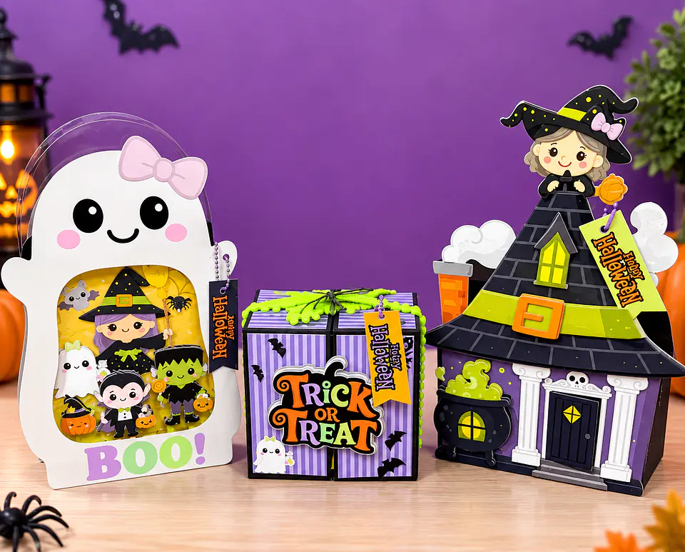 Arquivo de Corte Kit Combo Halloween 1 1