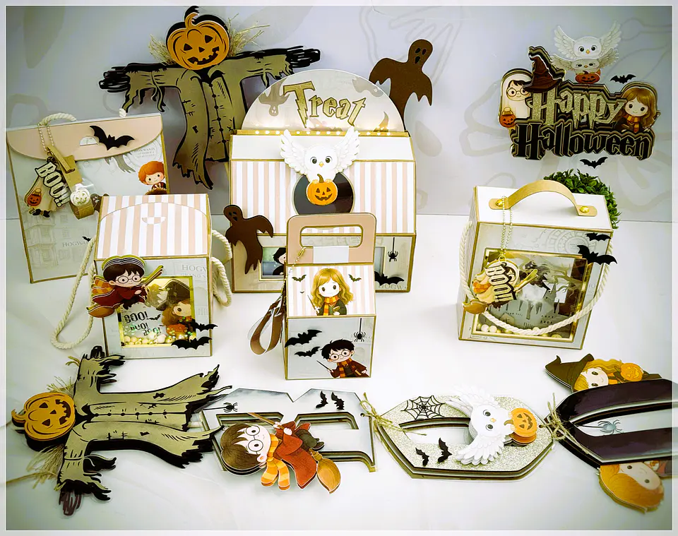 Arquivo de Corte Kit Combo Coleção Harry Potter Halloween 1 1