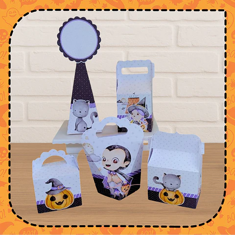 Arquivo de Corte Kit Combo Halloween 2
