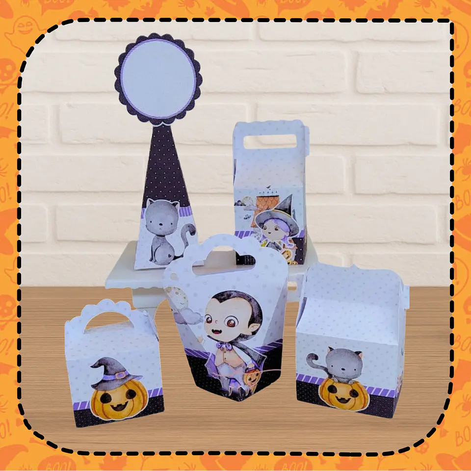 Arquivo de Corte Kit Combo Halloween 2 1