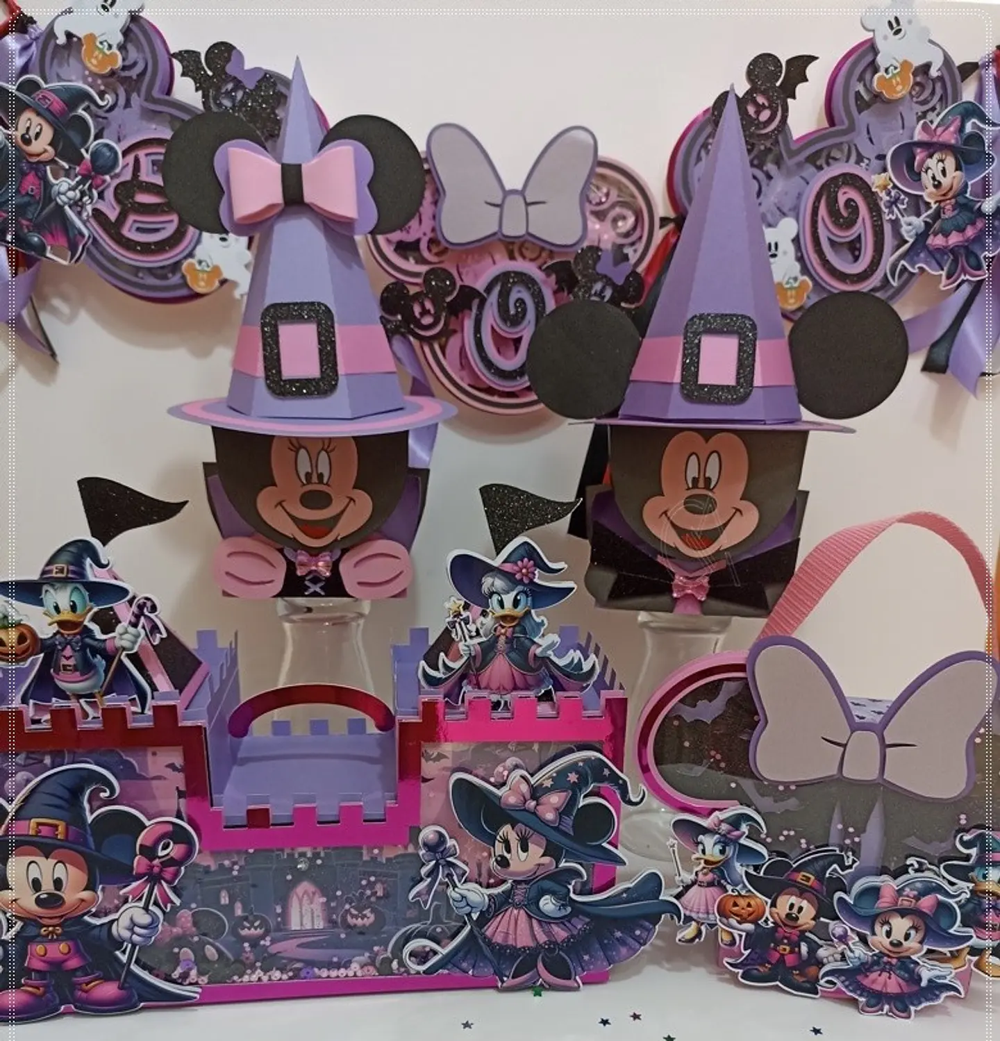 Arquivo de Corte Kit Combo Mickey Halloween 1 1