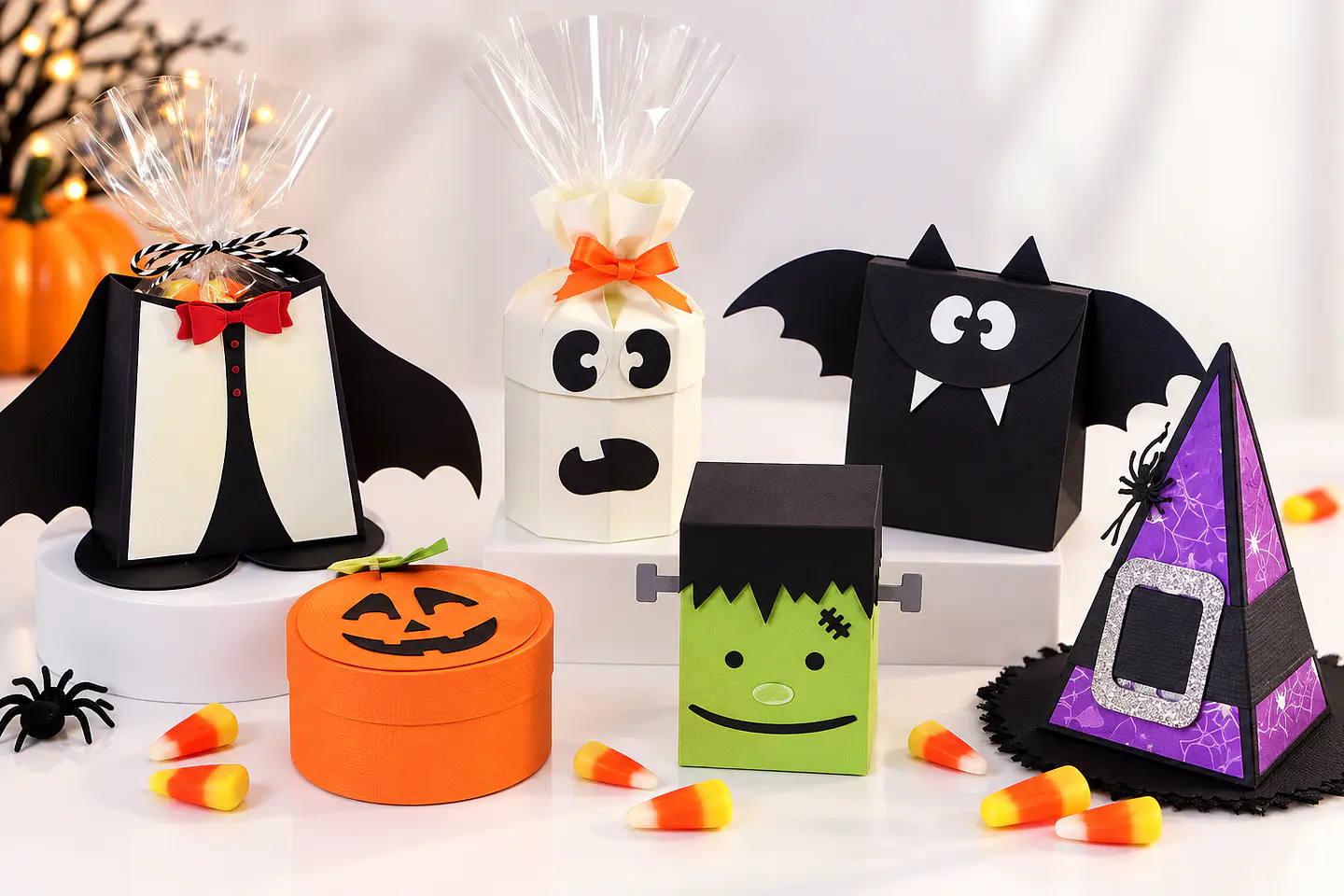 Arquivo de Corte Kit Combo Caixas Halloween 1 1