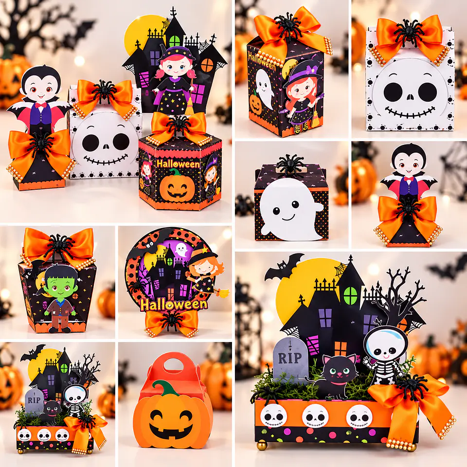 Arquivo de Corte Kit Combo Halloween 1 1