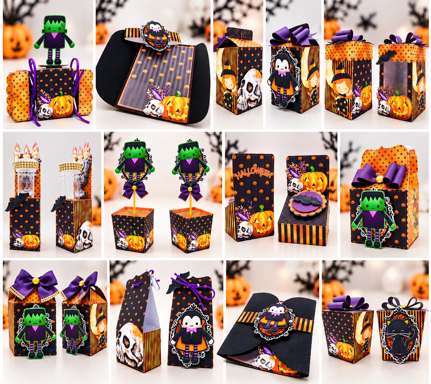 Arquivo de Corte Kit Combo Halloween 1 1