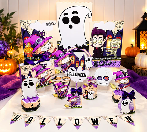 Arquivo de Corte Kit Combo de Halloween 2