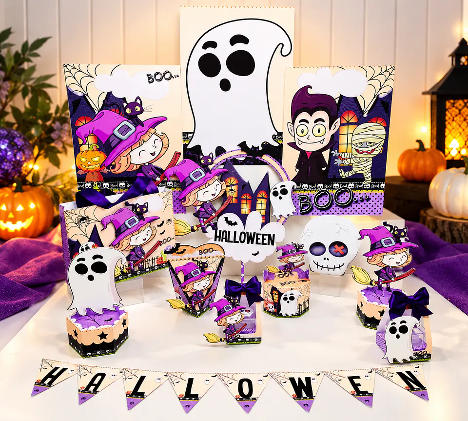 Arquivo de Corte Kit Combo de Halloween 2 1