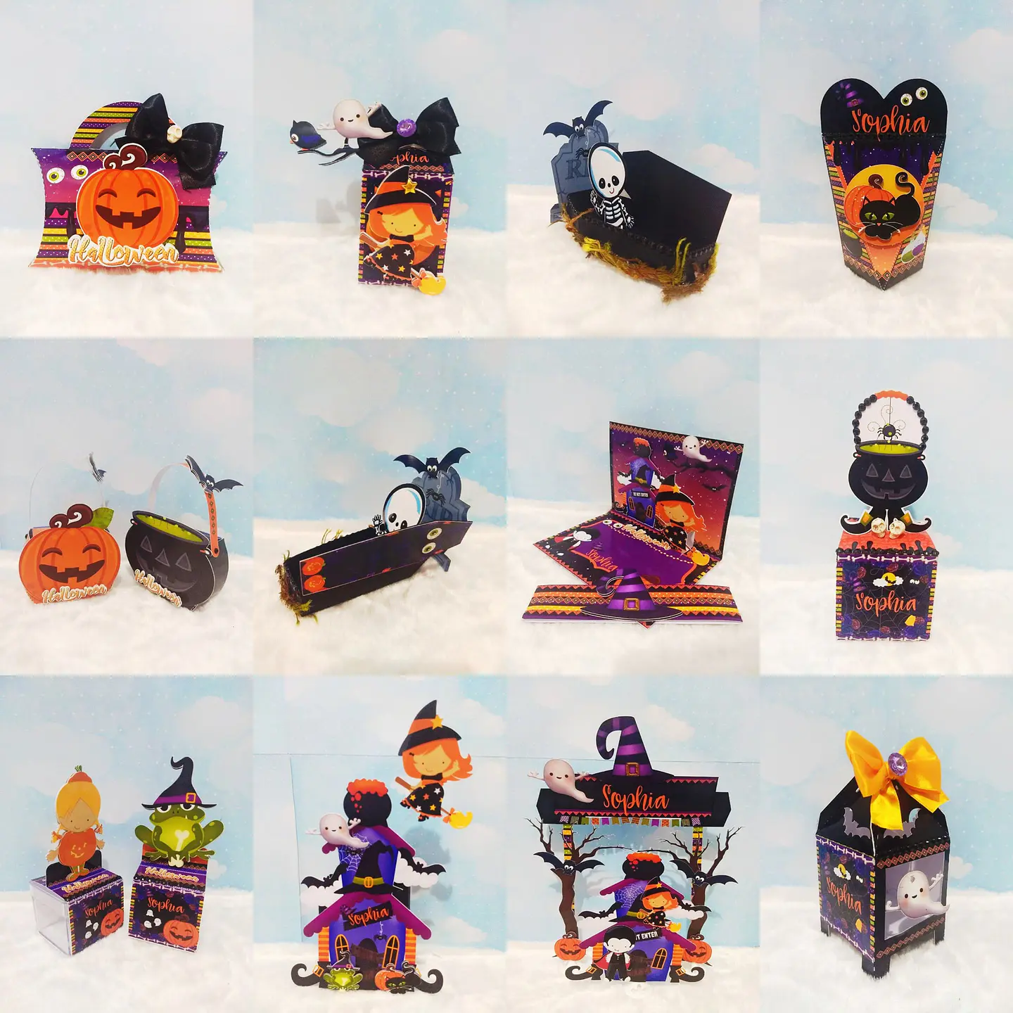 Arquivo de Corte Kit Combo Halloween 1 1