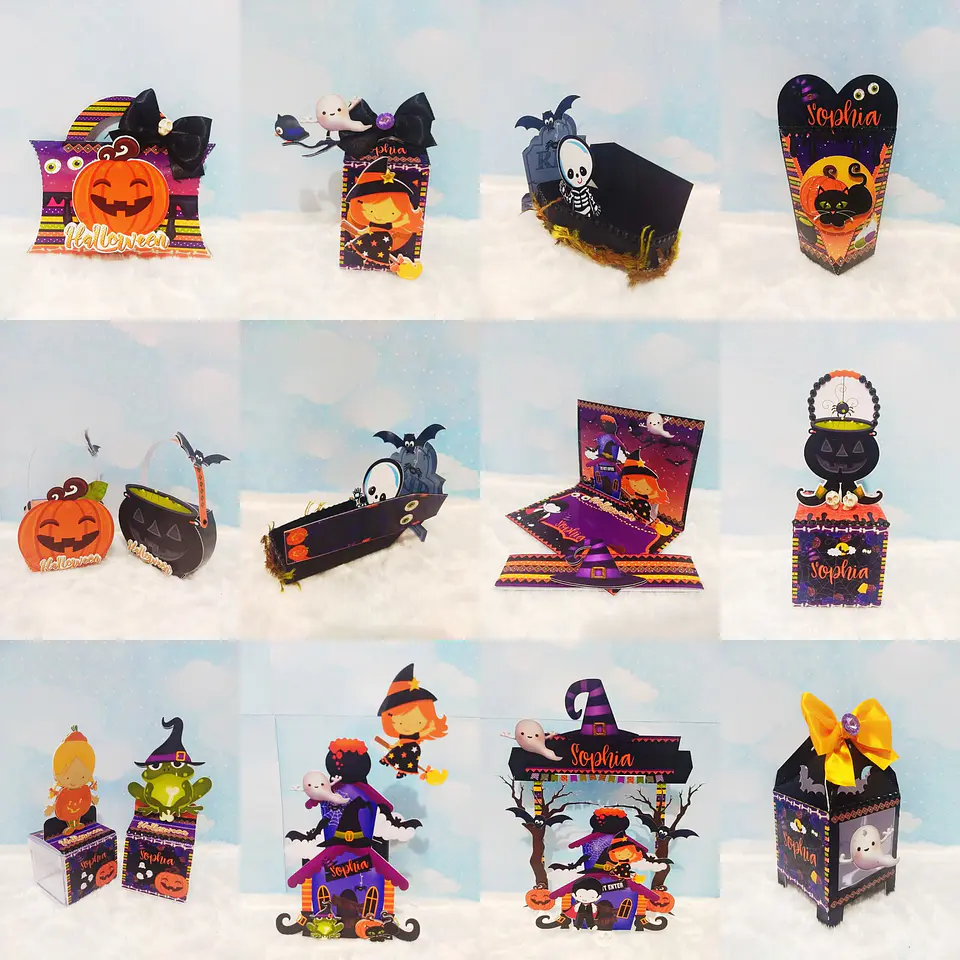Arquivo de Corte Kit Combo Halloween 1 1